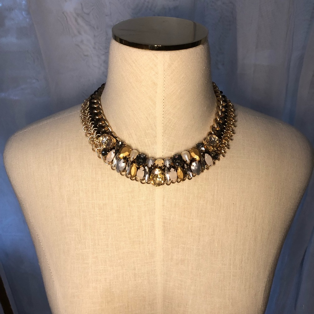 ALDO JEWEL STATEMENT NECKLACE